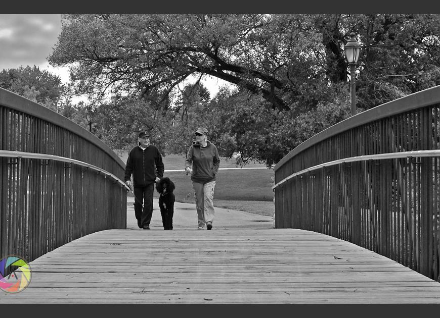 Over the bridge