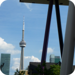 CN Tower from Ontario College of Art