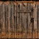 Sheppard's Bush Cabin Door