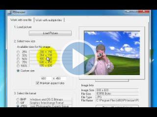 Using PIXResizer
